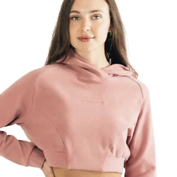 Alphaletete Bubblegum Pink Cropped pullover - Picture 2 of 11